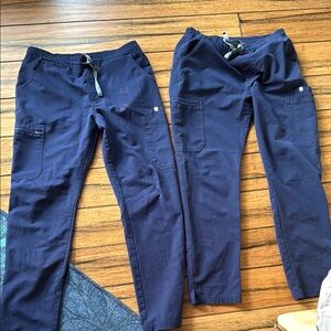 Navy Blue Figs Livingston Scrubs Women’s Medium